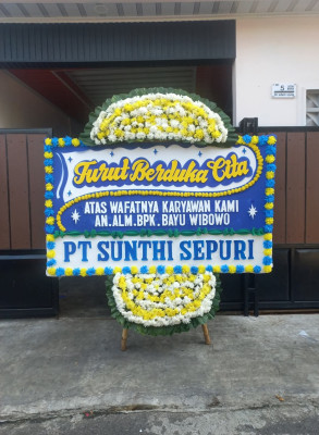 Papan Bunga Duka di Keramat Kubah