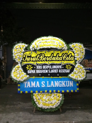 Papan Bunga Duka di Keramat Kubah